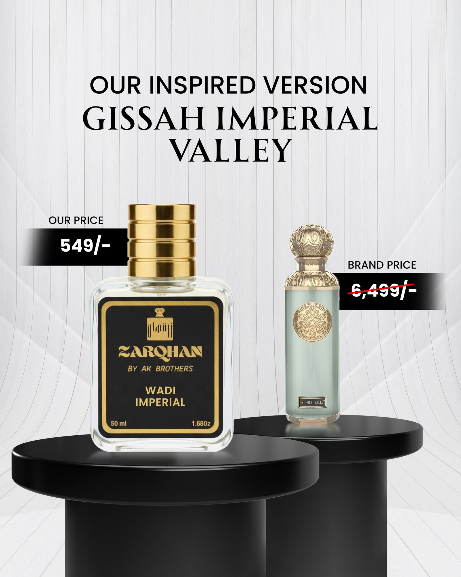 Wadi Imperial- Inpired by Gissah Imperial Valley.