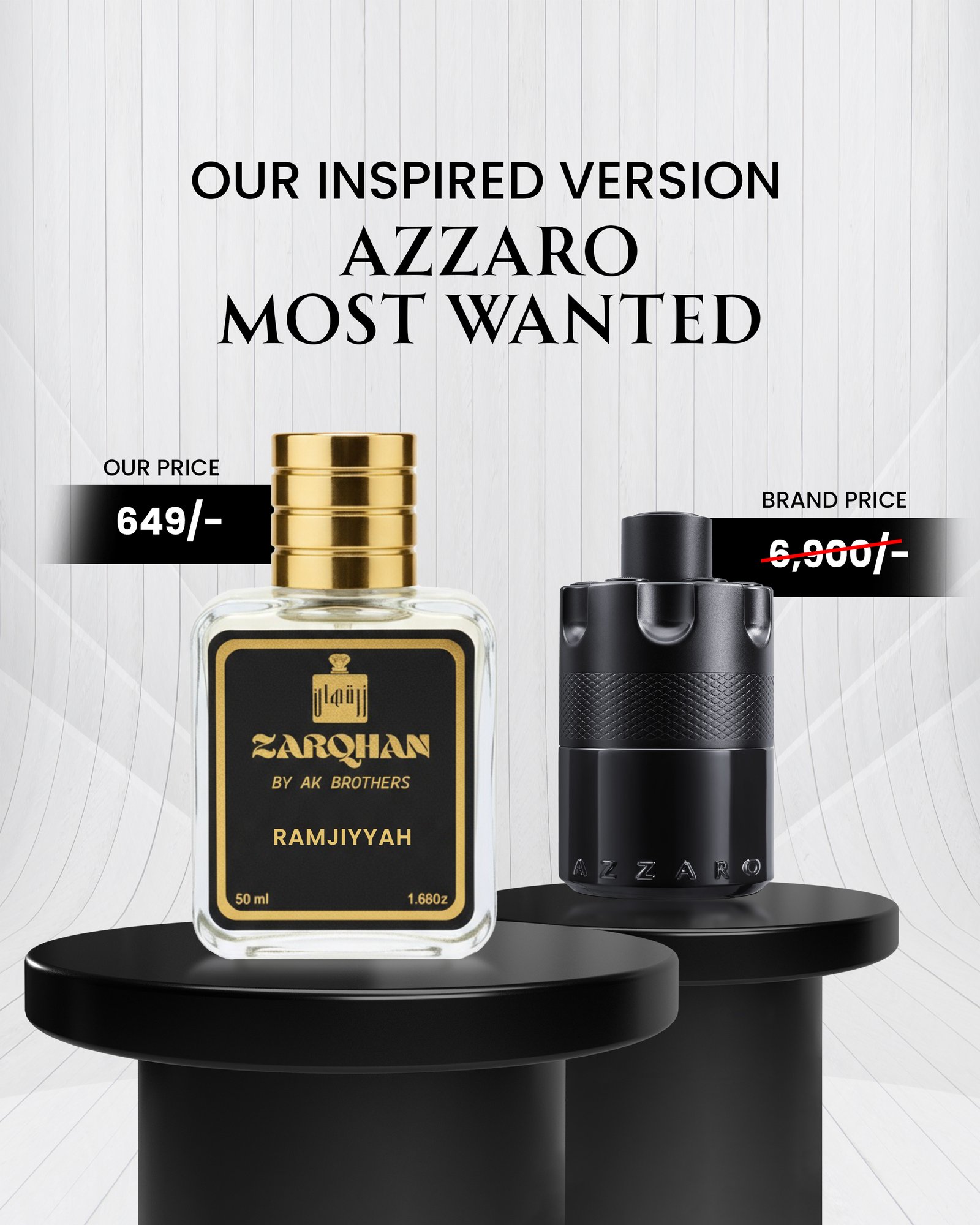Ramjiyyah- Inpired by Azzaro most wanted.