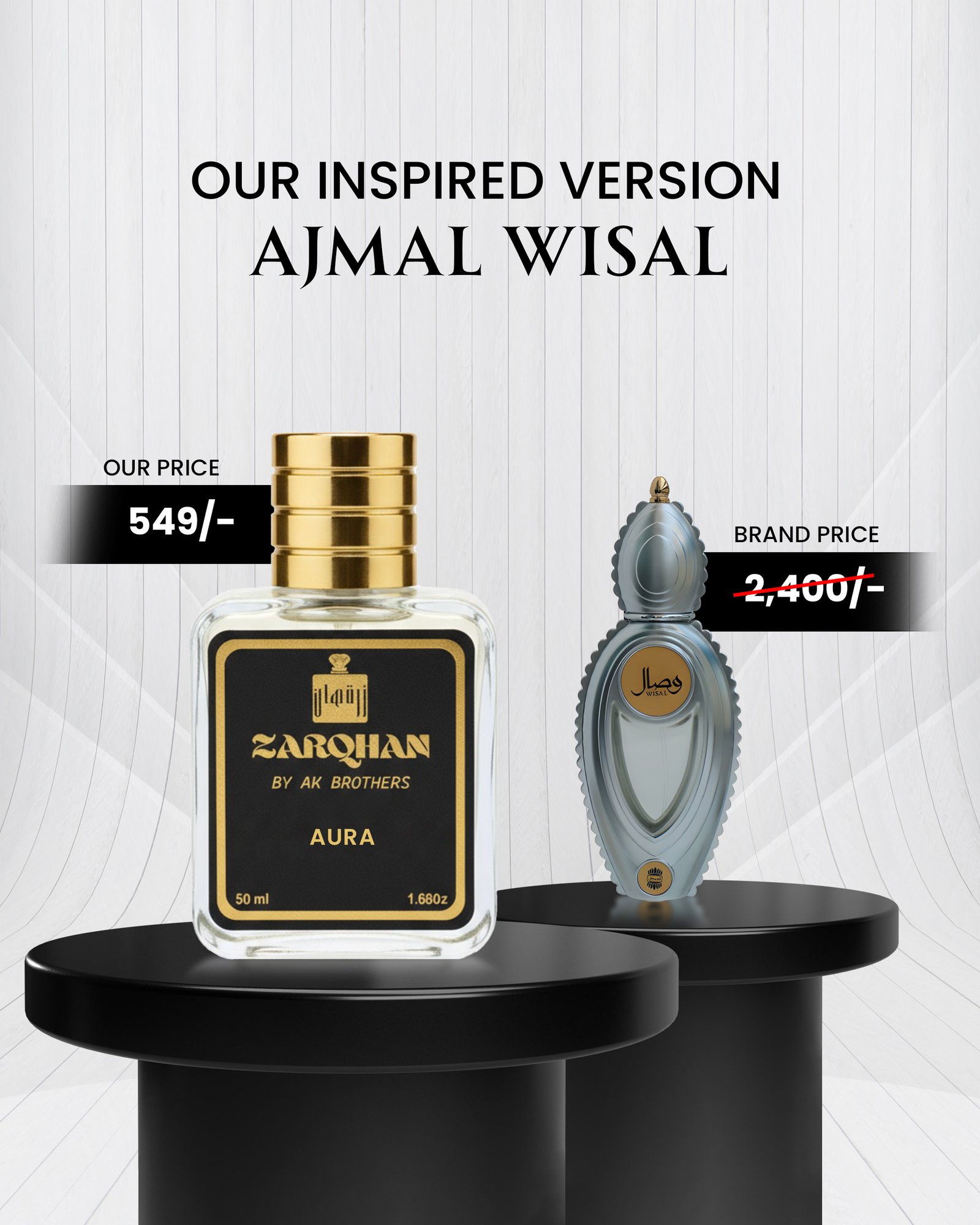 Aura- Inspired by Ajmal Wisal.